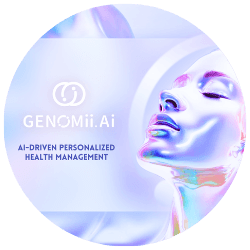 Using Genomii AI on a smartphone to track and manage eczema flare-ups.