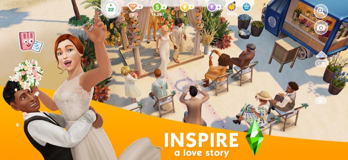The Sims™ FreePlay screenshot from its App Store listing