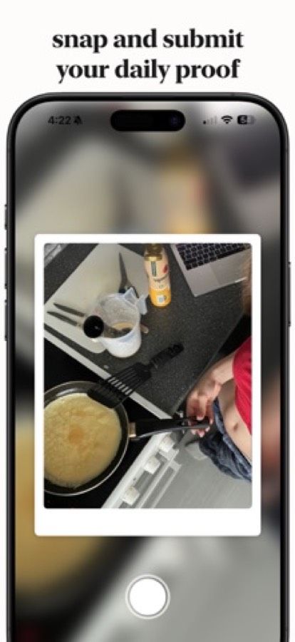 Proofs screenshot from its App Store listing