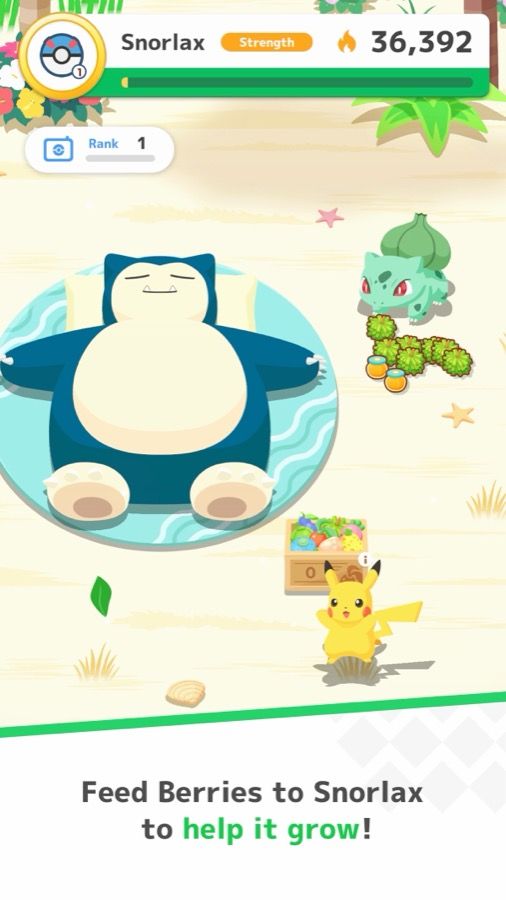 Pokémon Sleep screenshot from its App Store listing